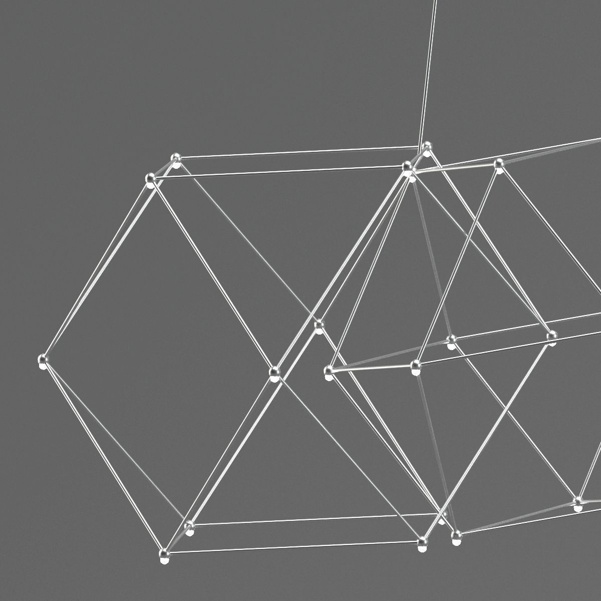 Quasar Holland Cosmos chandelier 3D model_2