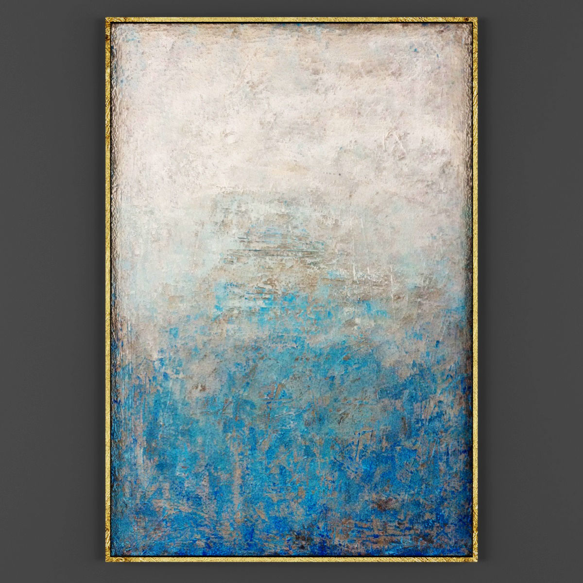 Art65 abstract painting Low-poly 3D model_2