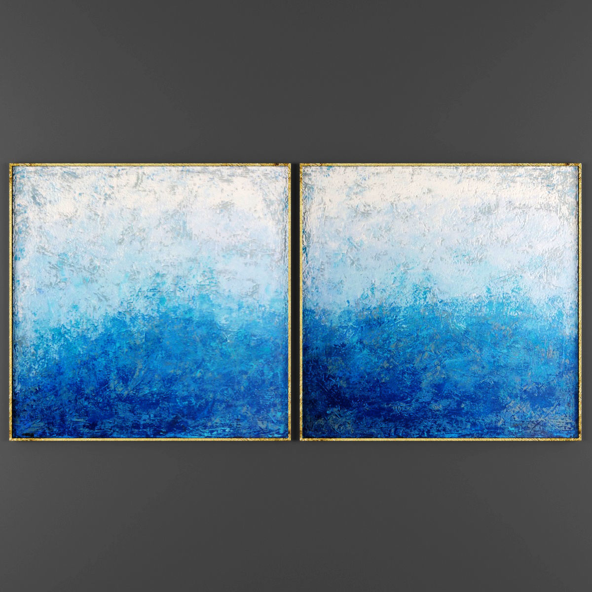 Art65 abstract painting Low-poly 3D model_1