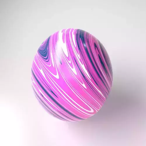Marble Easter Egg 5