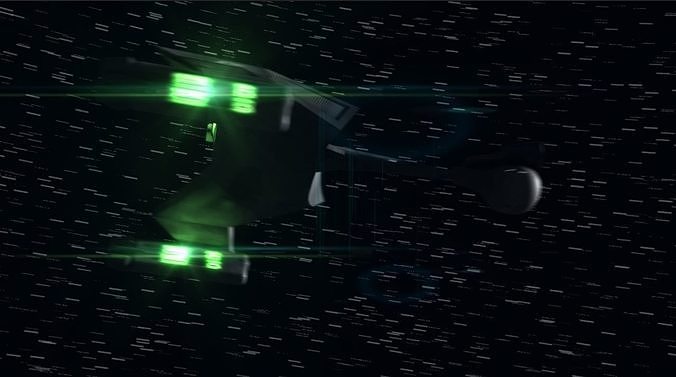 Star Trek The Original Series Klingon D-7 Battle Cruiser Free 3D model