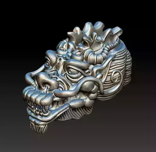 Dragon Head Asia - 2016 3D print model