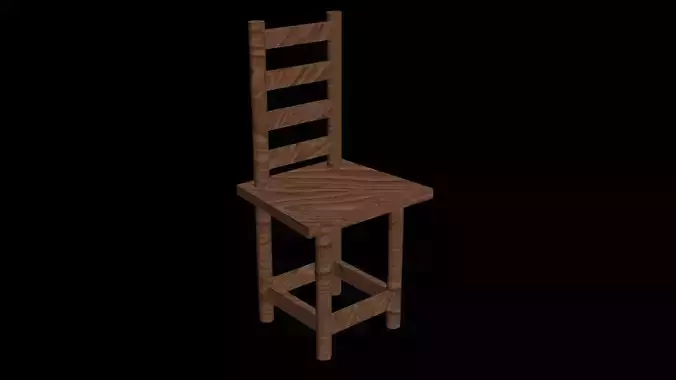 Old wooden chair 2