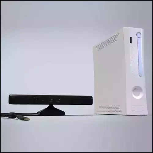 360 Xbox - kinect 3D model
