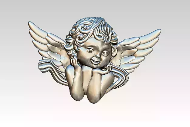Angel Baby  3D print model