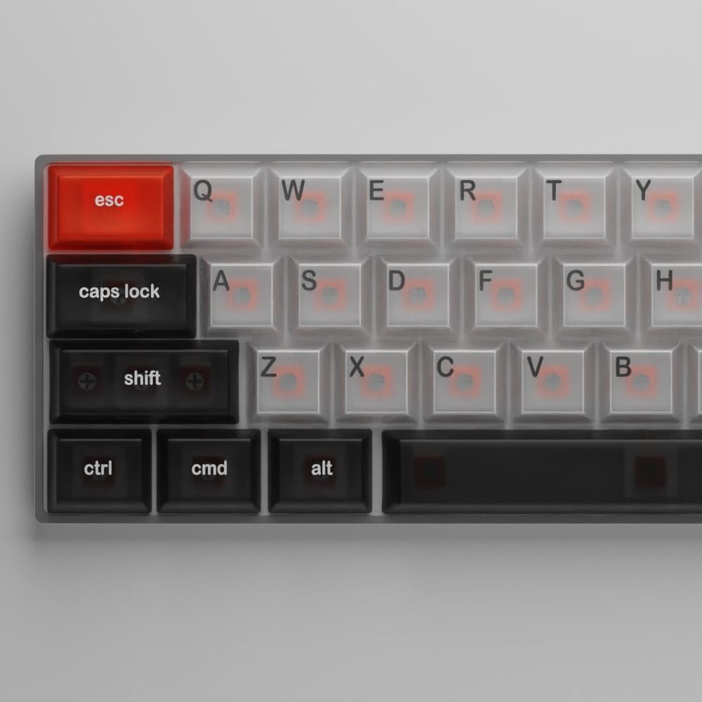 Modern Keyboard Low-poly 3D model_3