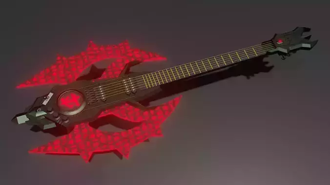 Doom Eternal   Guitar for 3d print real work