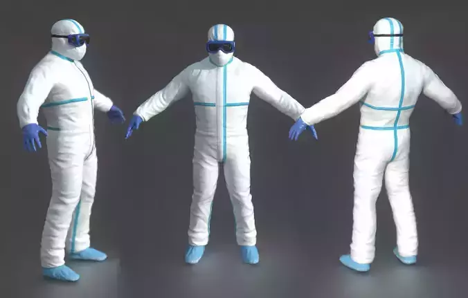 Hazmat Suit white