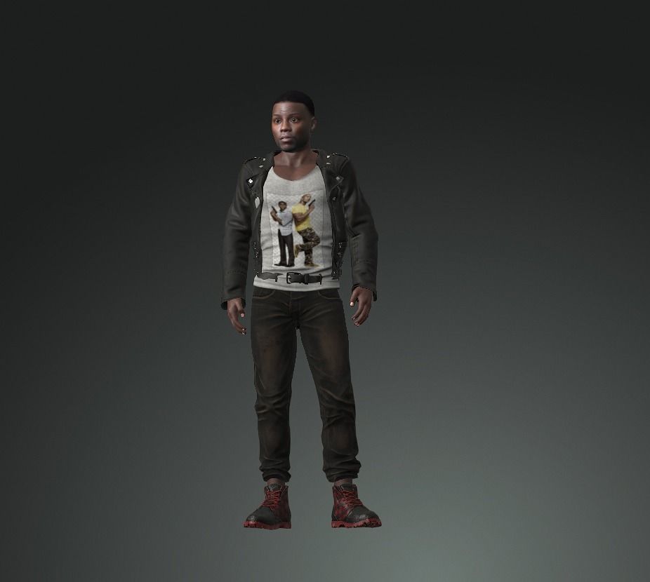 dwayne johnson and kevin-hart 3D model 3D Model Collection_11