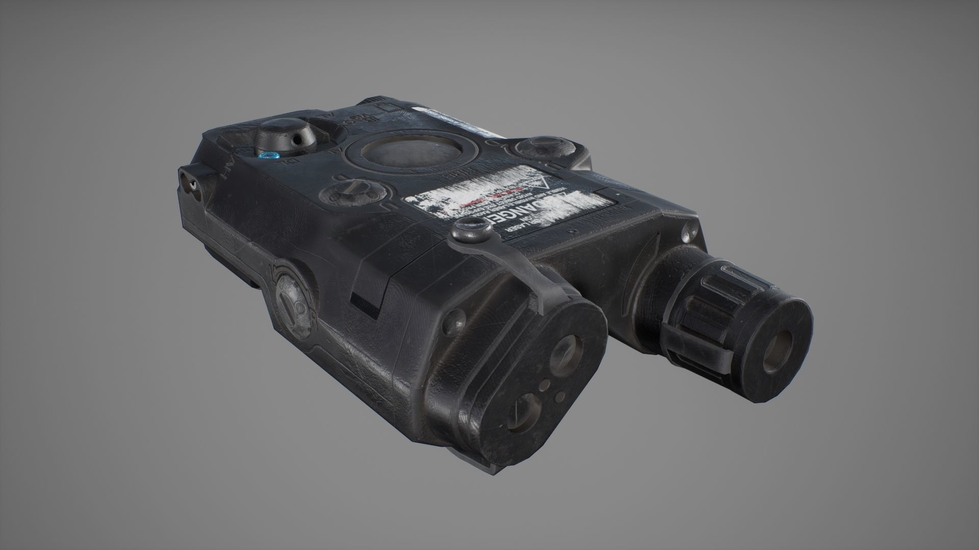 Target Pointer - FPS Gun Attachment for Unreal Engine Low-poly 3D model_2