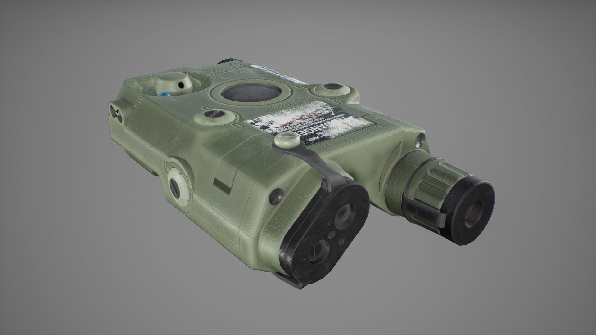 Target Pointer - FPS Gun Attachment for Unreal Engine Low-poly 3D model_12