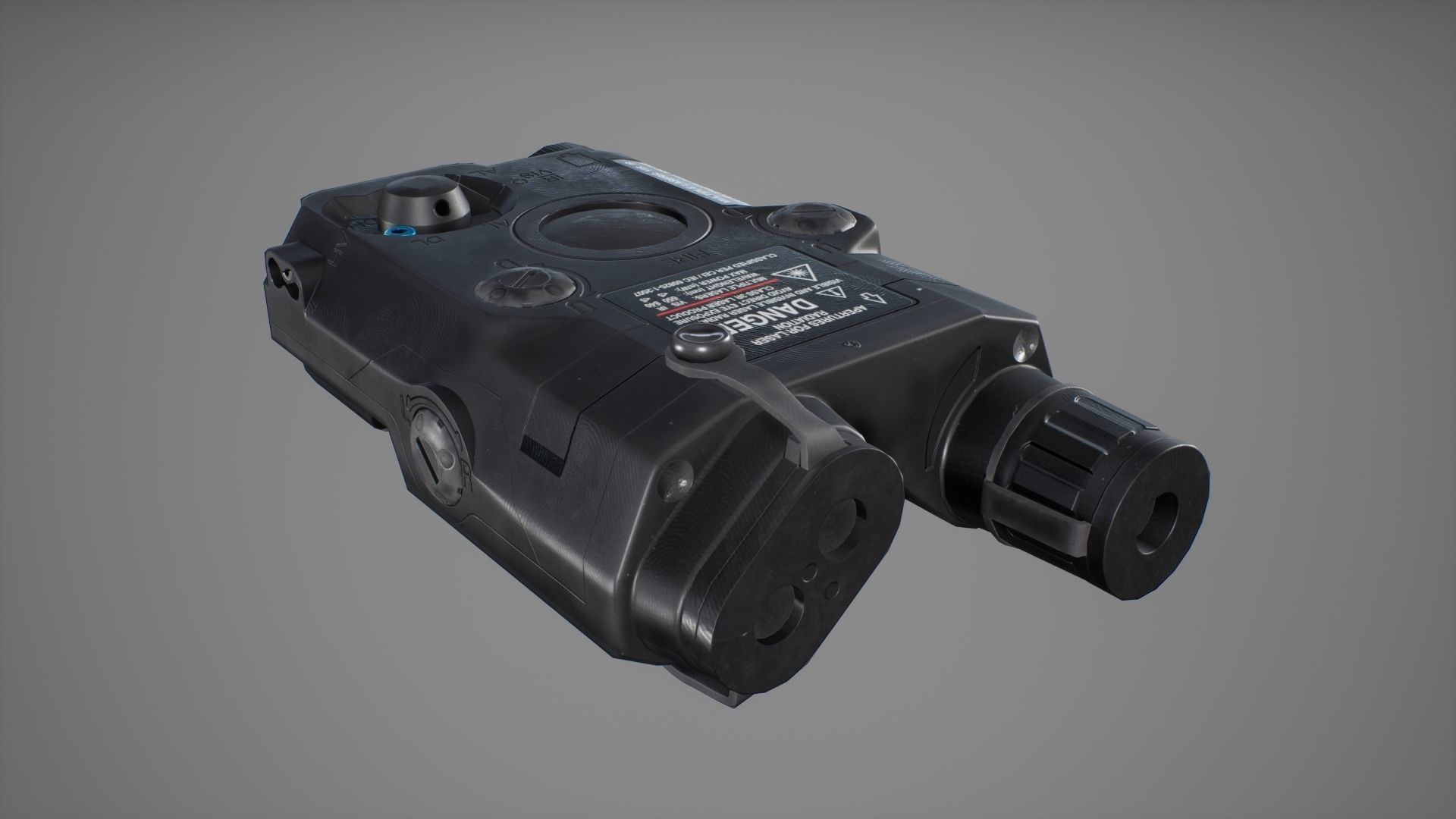 Target Pointer - FPS Gun Attachment for Unreal Engine Low-poly 3D model_1