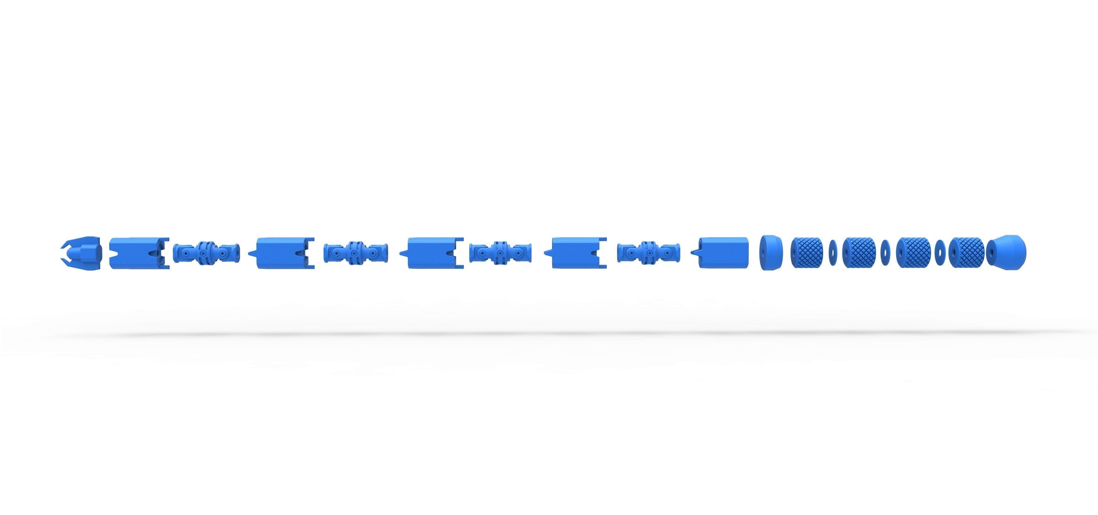 Weapon of Natasha Romanoff from movie Black Widow 2021 3D print model_18
