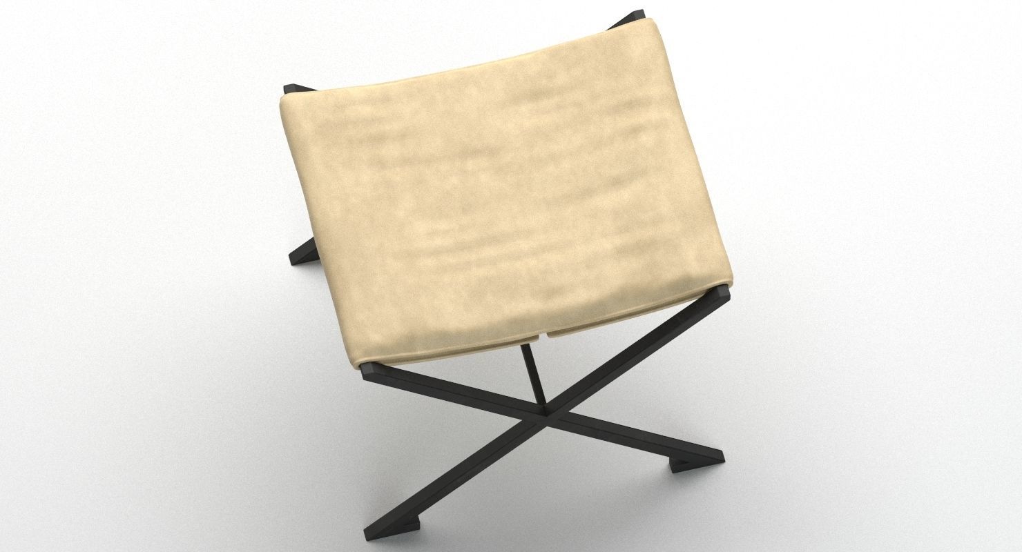 Raymond Subes Stool 3D model_4