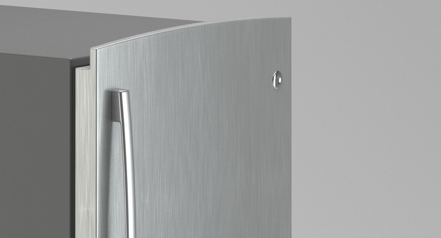 Refrigerator 03 3D model_1