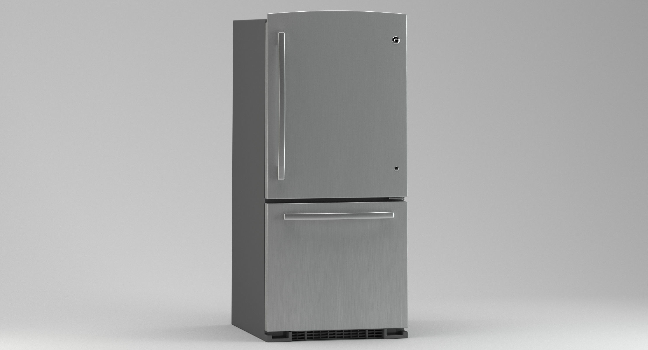 Refrigerator 03 3D model_4