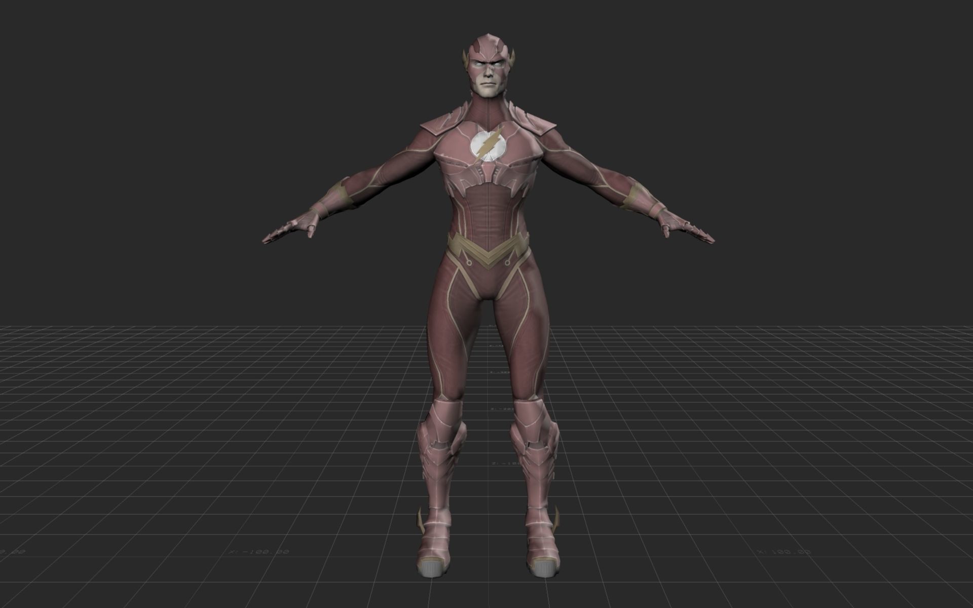 Injustice Flash Belt  The Flash  3D print model_1