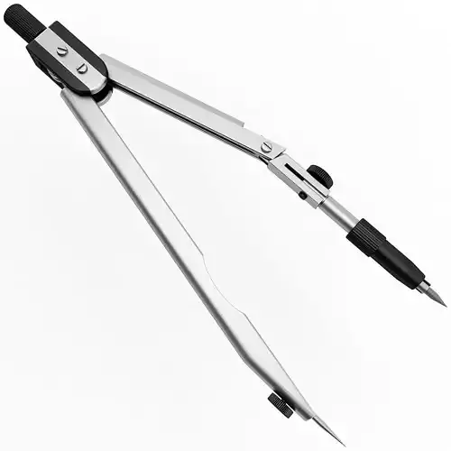Draftsman s Compass 3D model