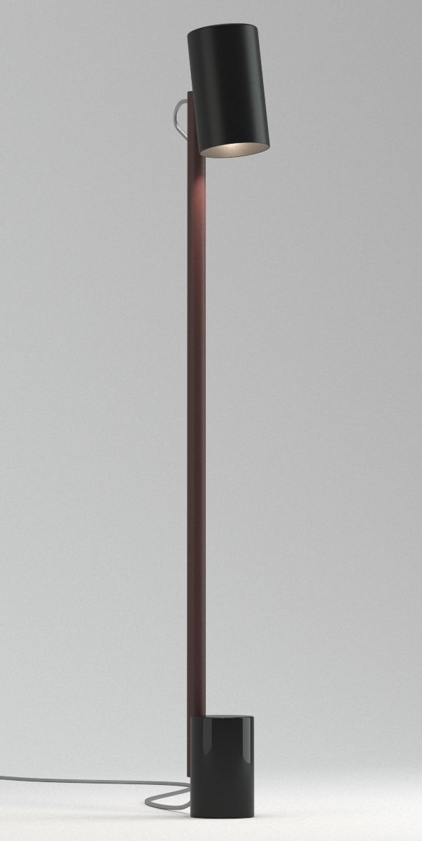Rich Brilliant Willing Floor Lamp 3D model_1