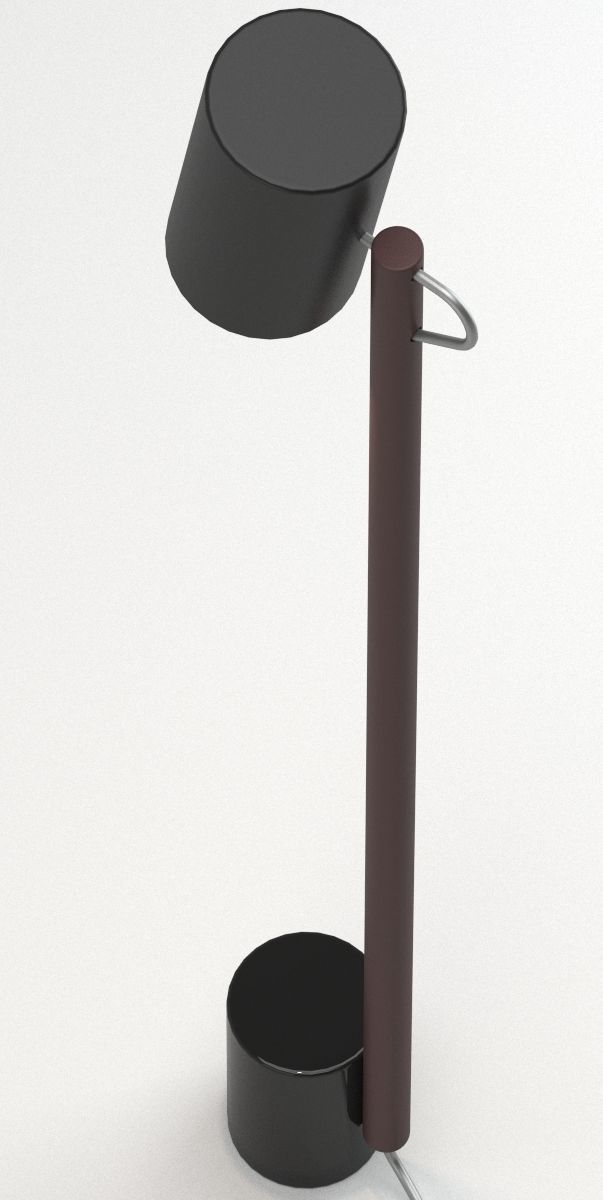 Rich Brilliant Willing Floor Lamp 3D model_4