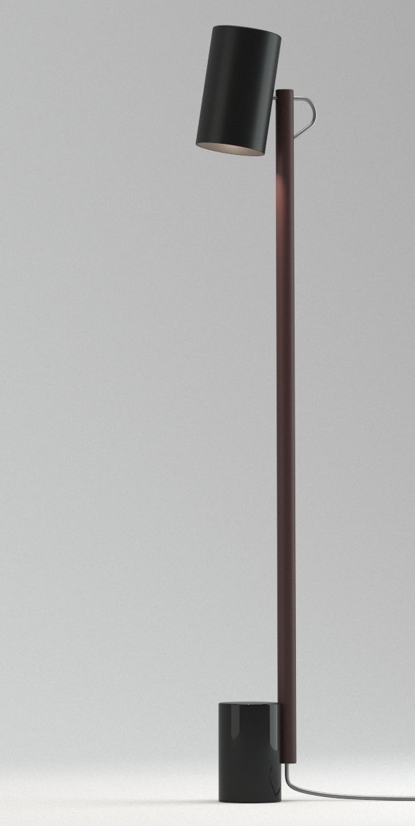 Rich Brilliant Willing Floor Lamp 3D model_2