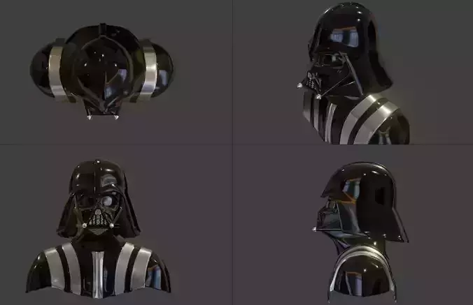 DART VADER 3D model