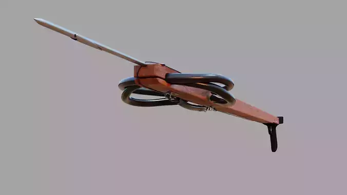 Speargun wooden
