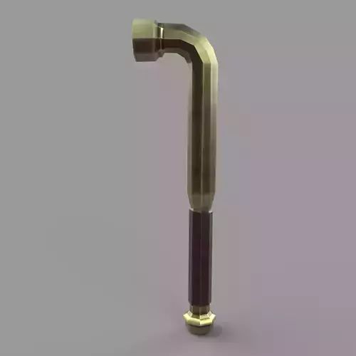 Stylized Metal Pipe 