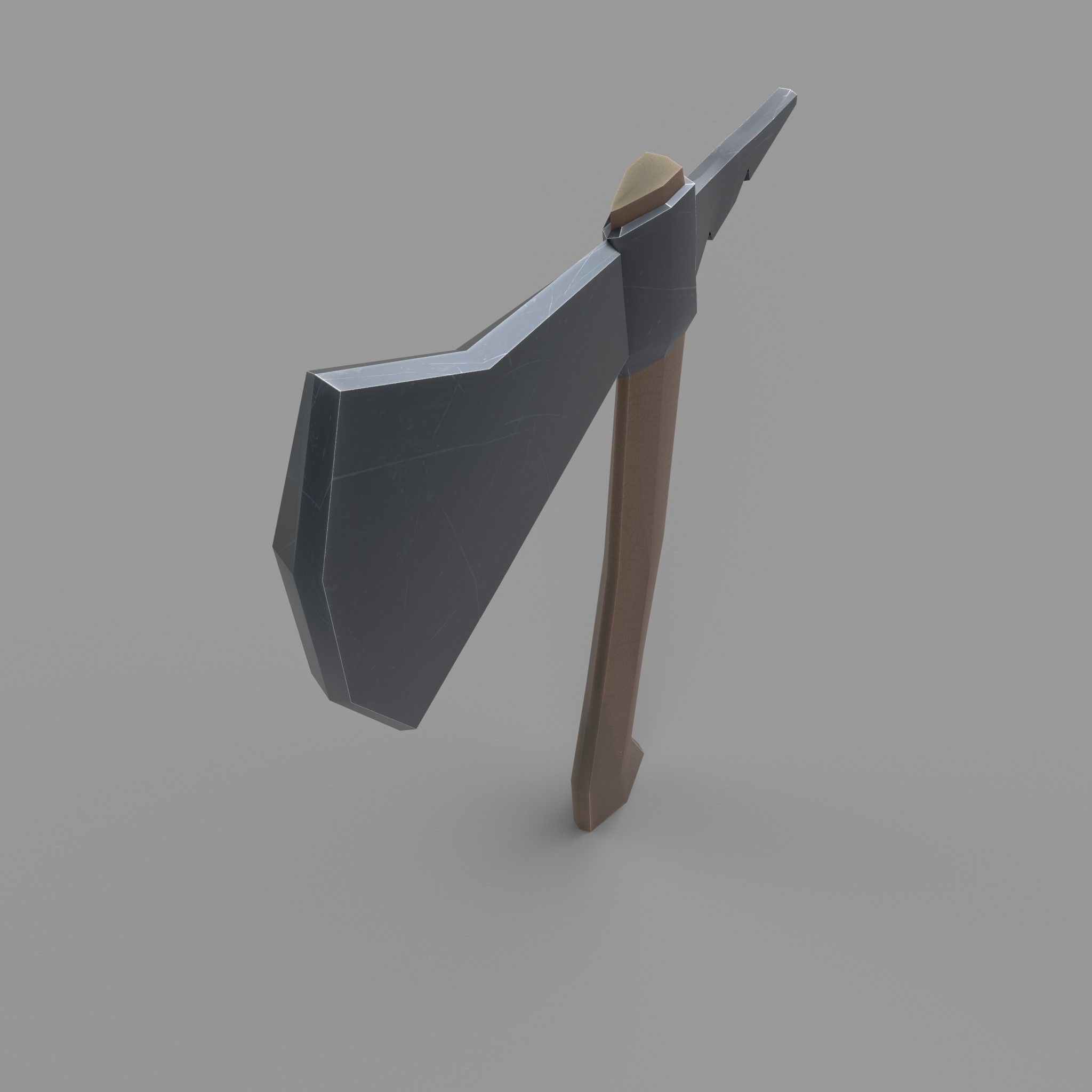 Stylized Melee Weapons Pack Low-poly 3D model_23