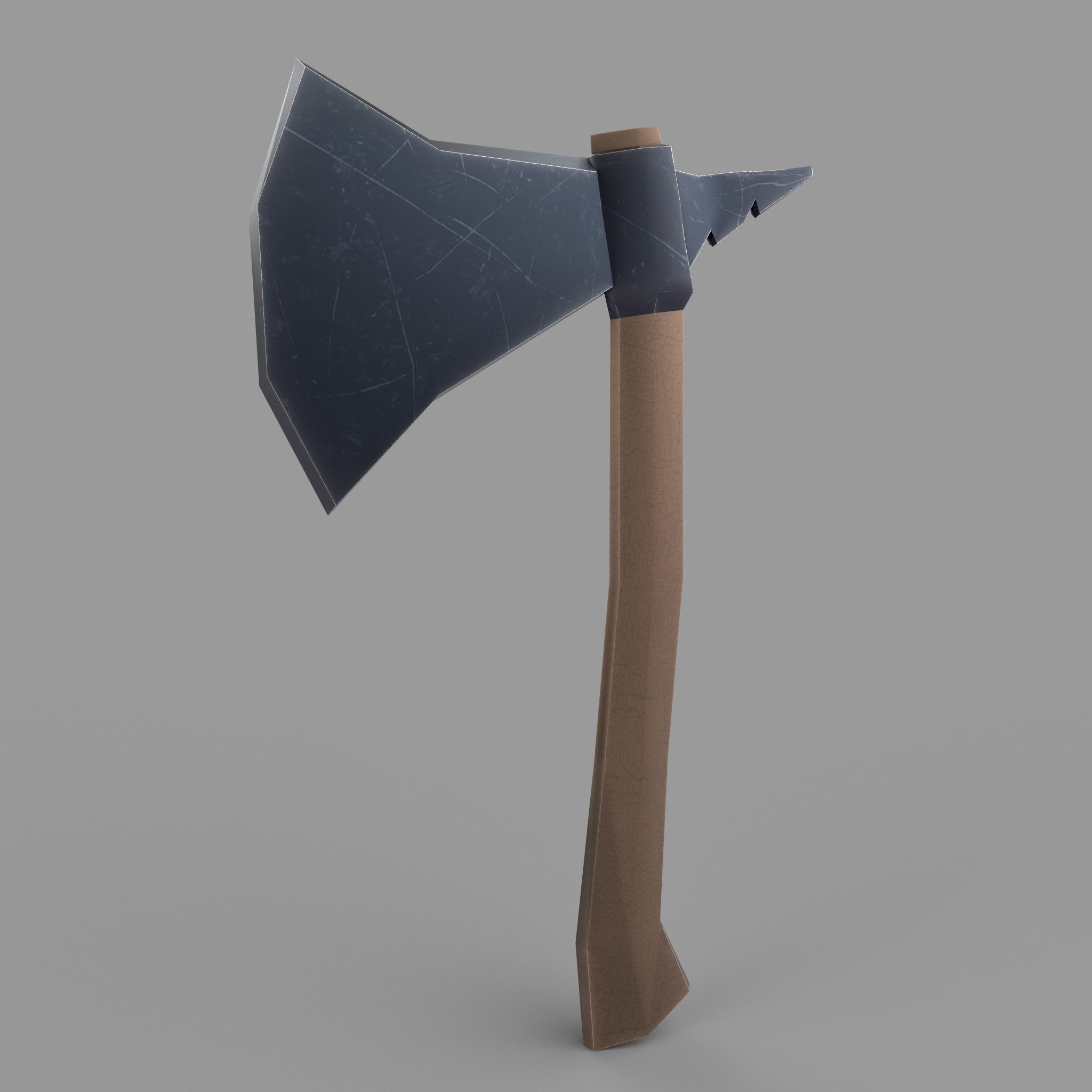 Stylized Melee Weapons Pack Low-poly 3D model_21