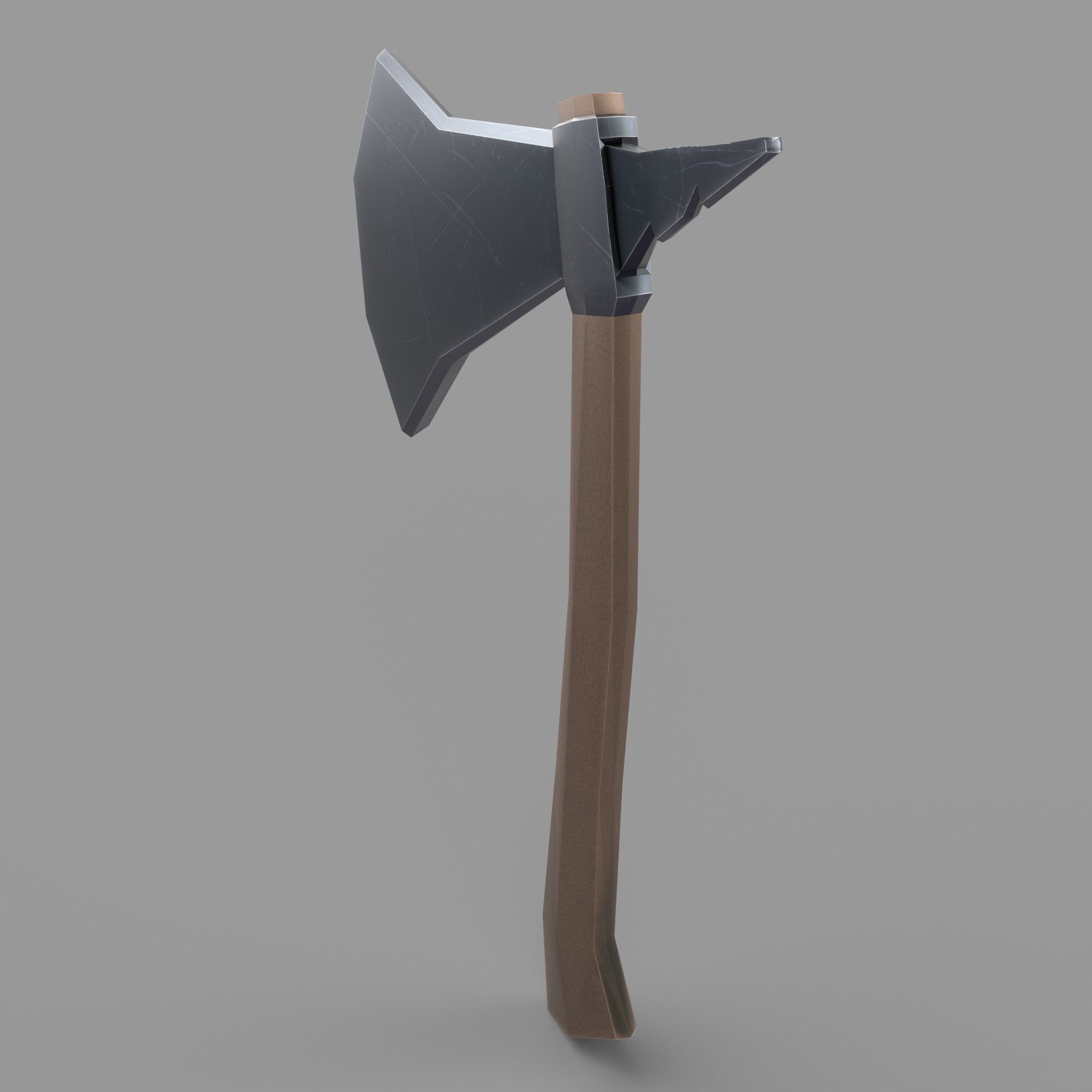 Stylized Melee Weapons Pack Low-poly 3D model_22
