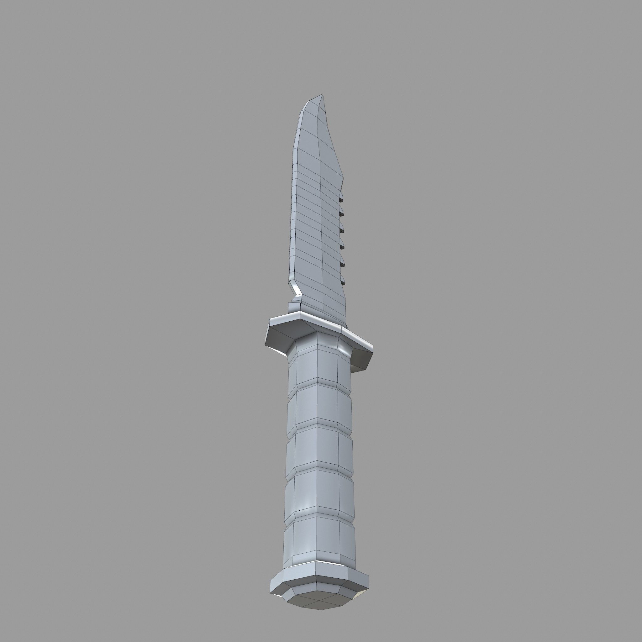 Stylized Melee Weapons Pack Low-poly 3D model_45