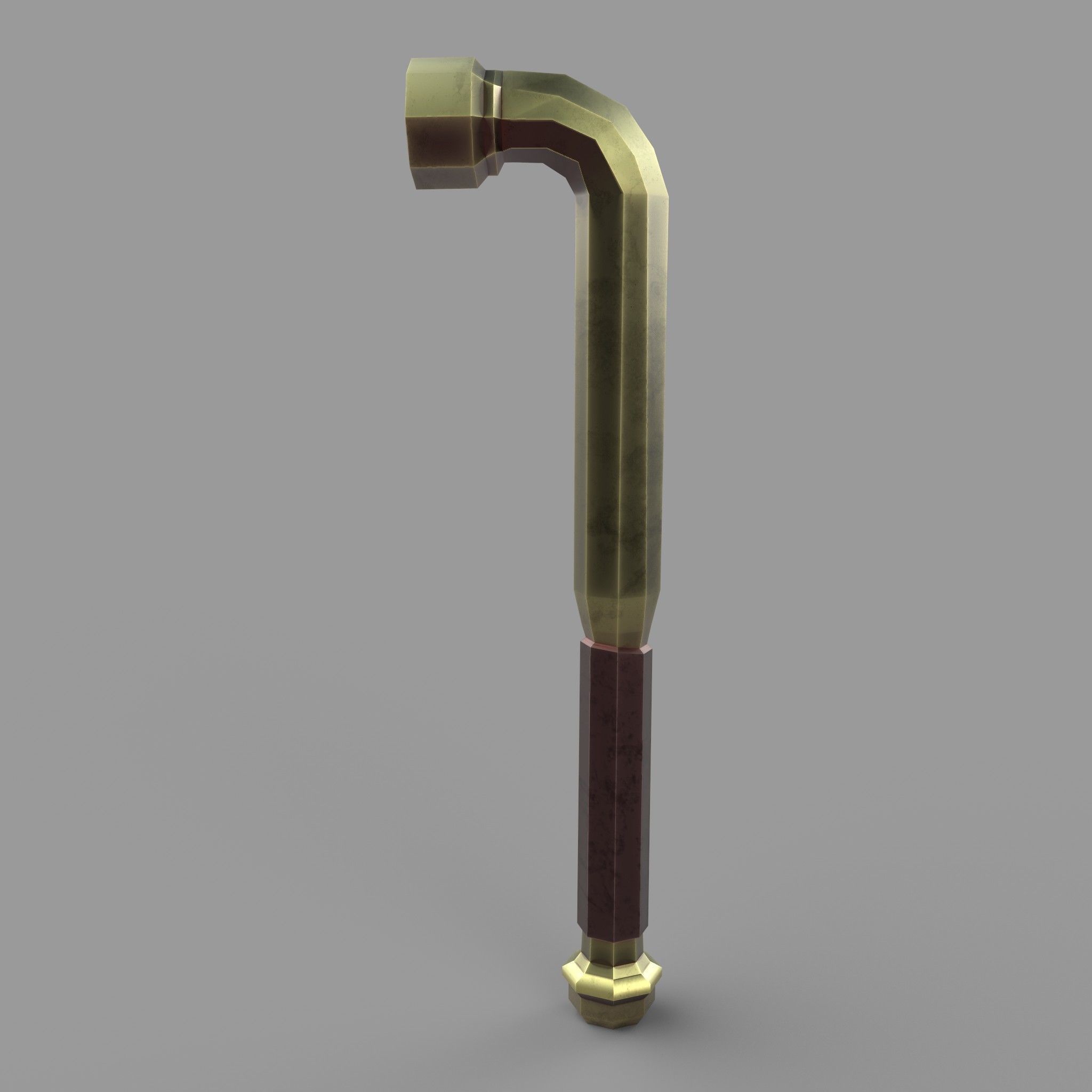 Stylized Melee Weapons Pack Low-poly 3D model_14