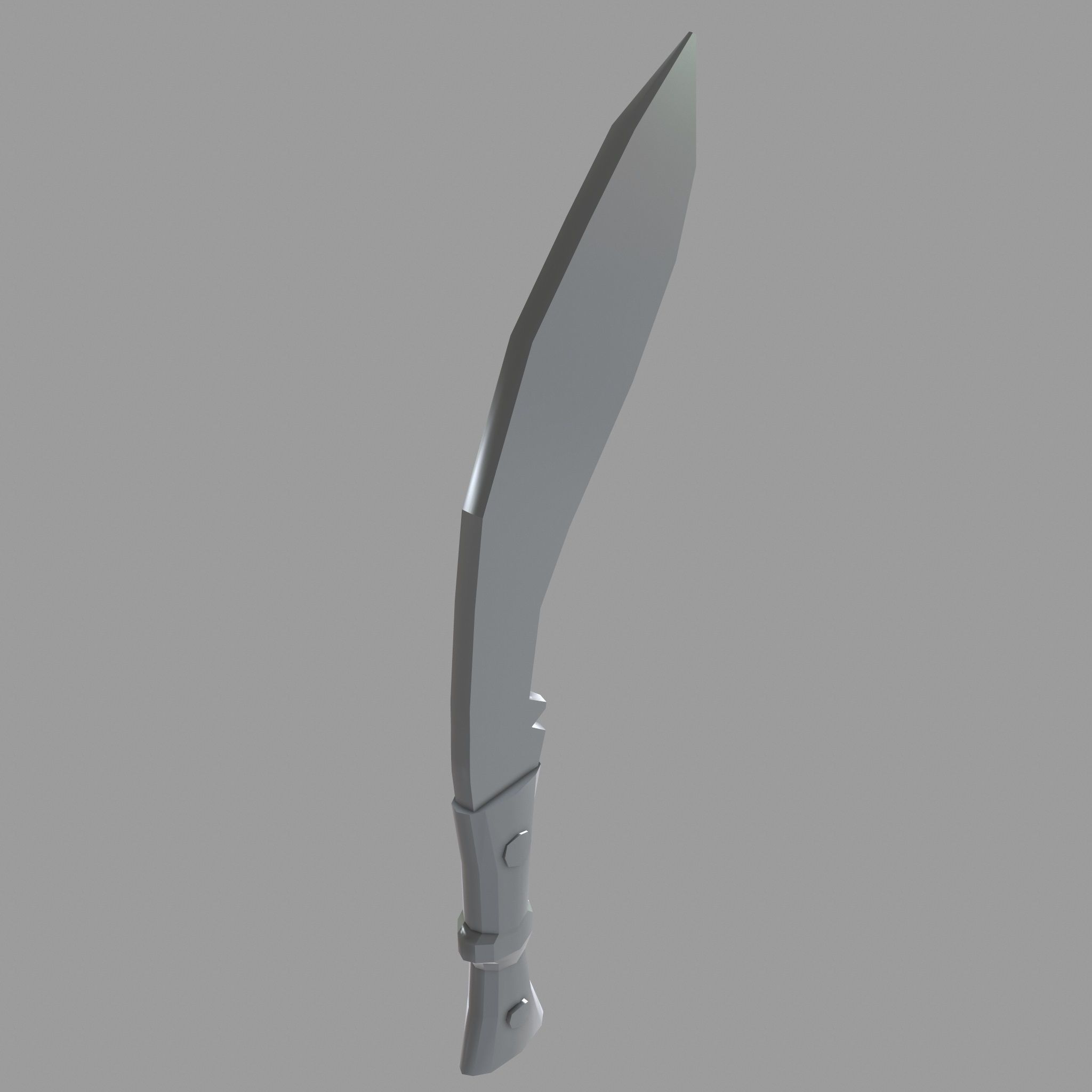 Stylized Melee Weapons Pack Low-poly 3D model_34