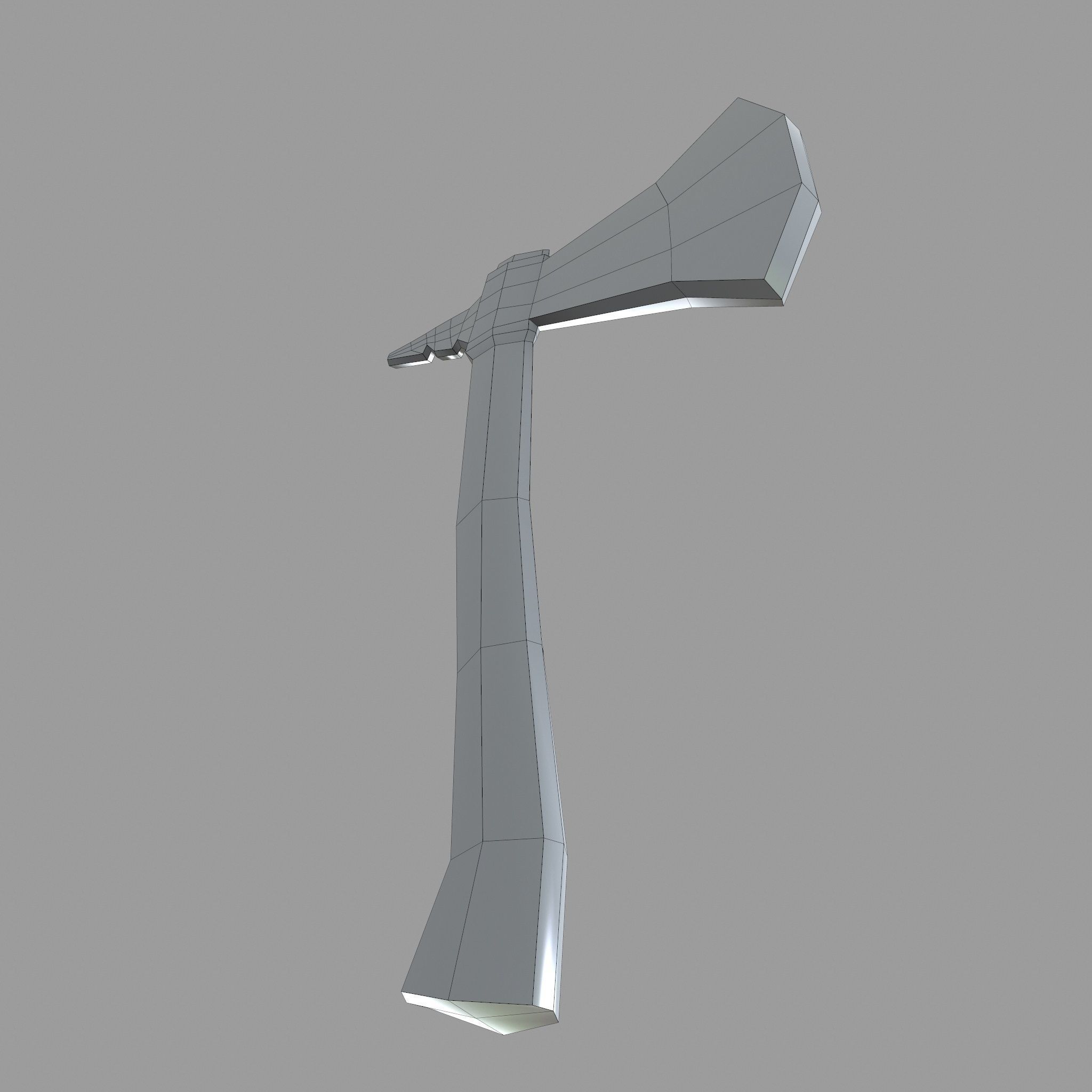 Stylized Melee Weapons Pack Low-poly 3D model_27