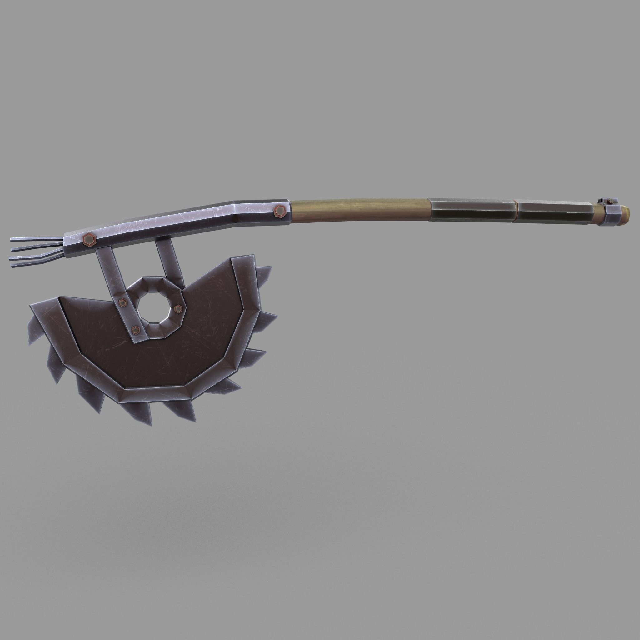 Stylized Melee Weapons Pack Low-poly 3D model_3