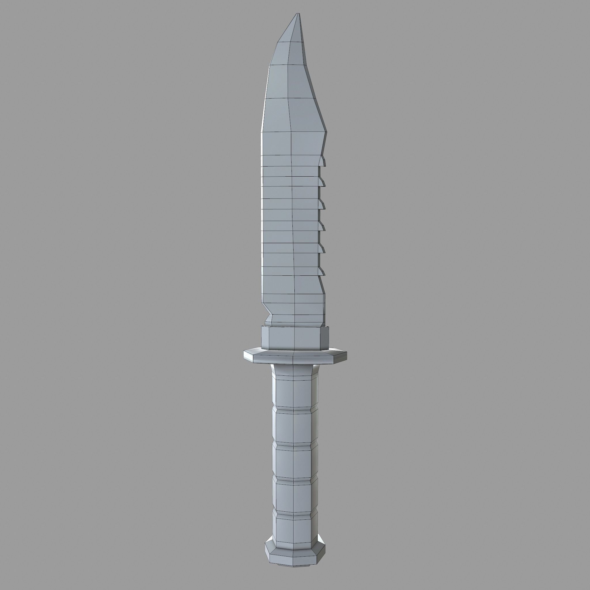 Stylized Melee Weapons Pack Low-poly 3D model_43