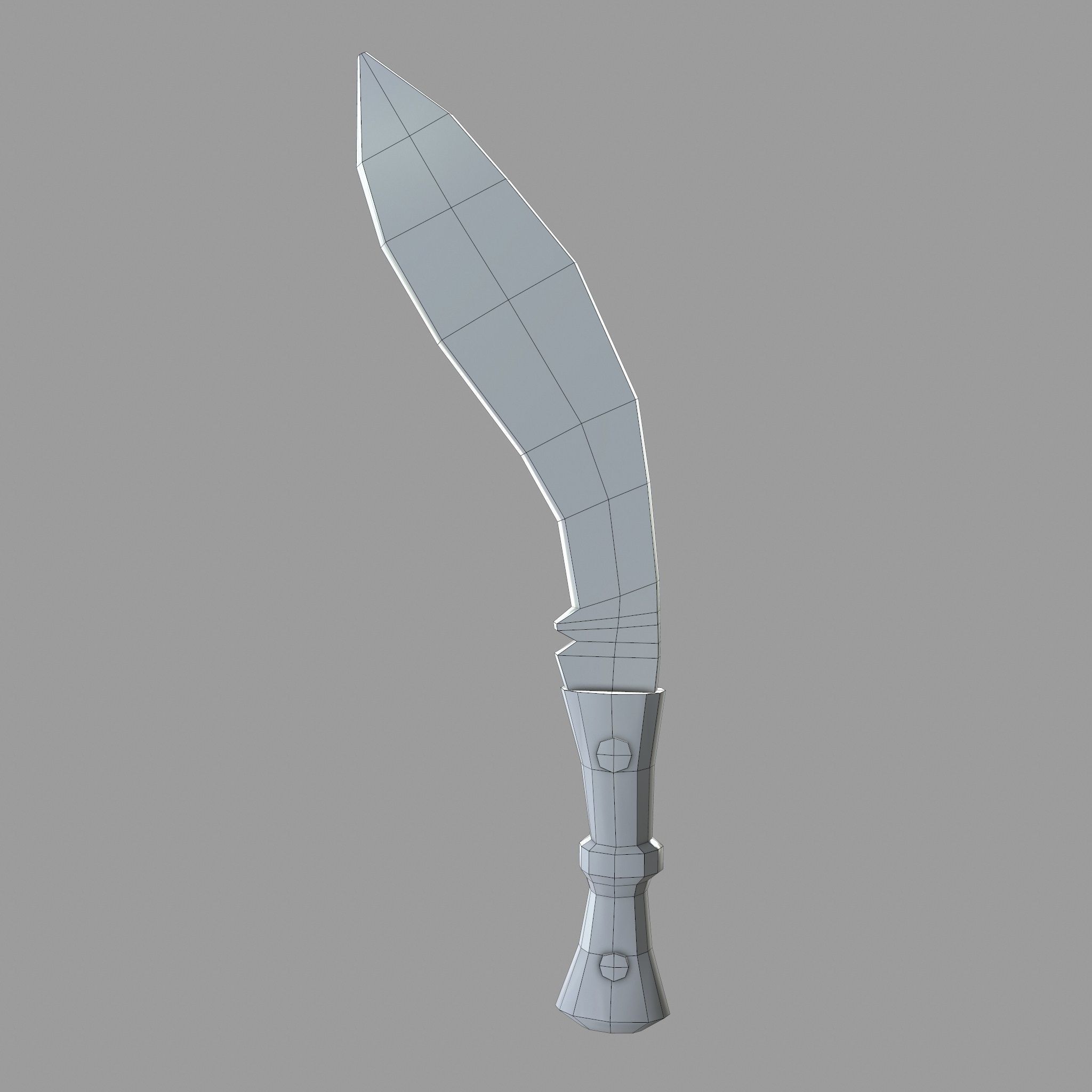 Stylized Melee Weapons Pack Low-poly 3D model_33