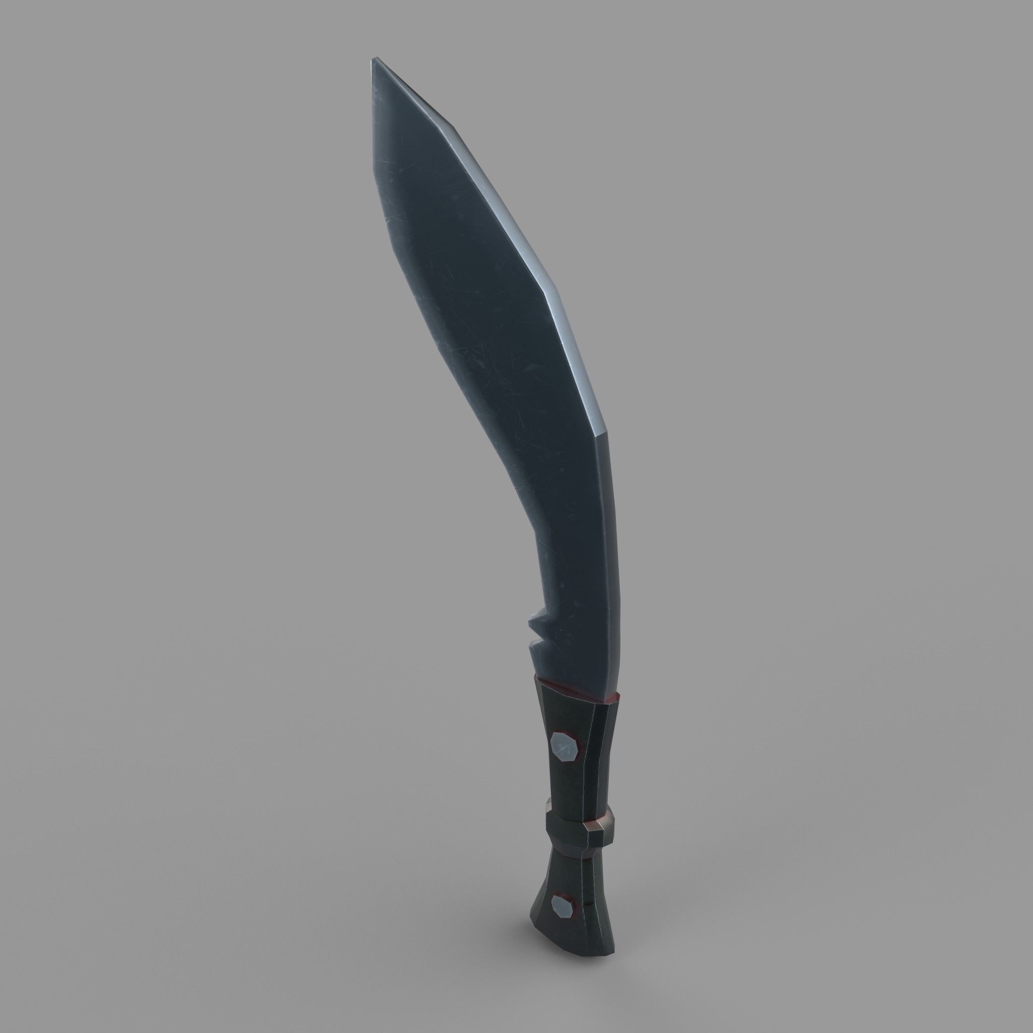 Stylized Melee Weapons Pack Low-poly 3D model_31
