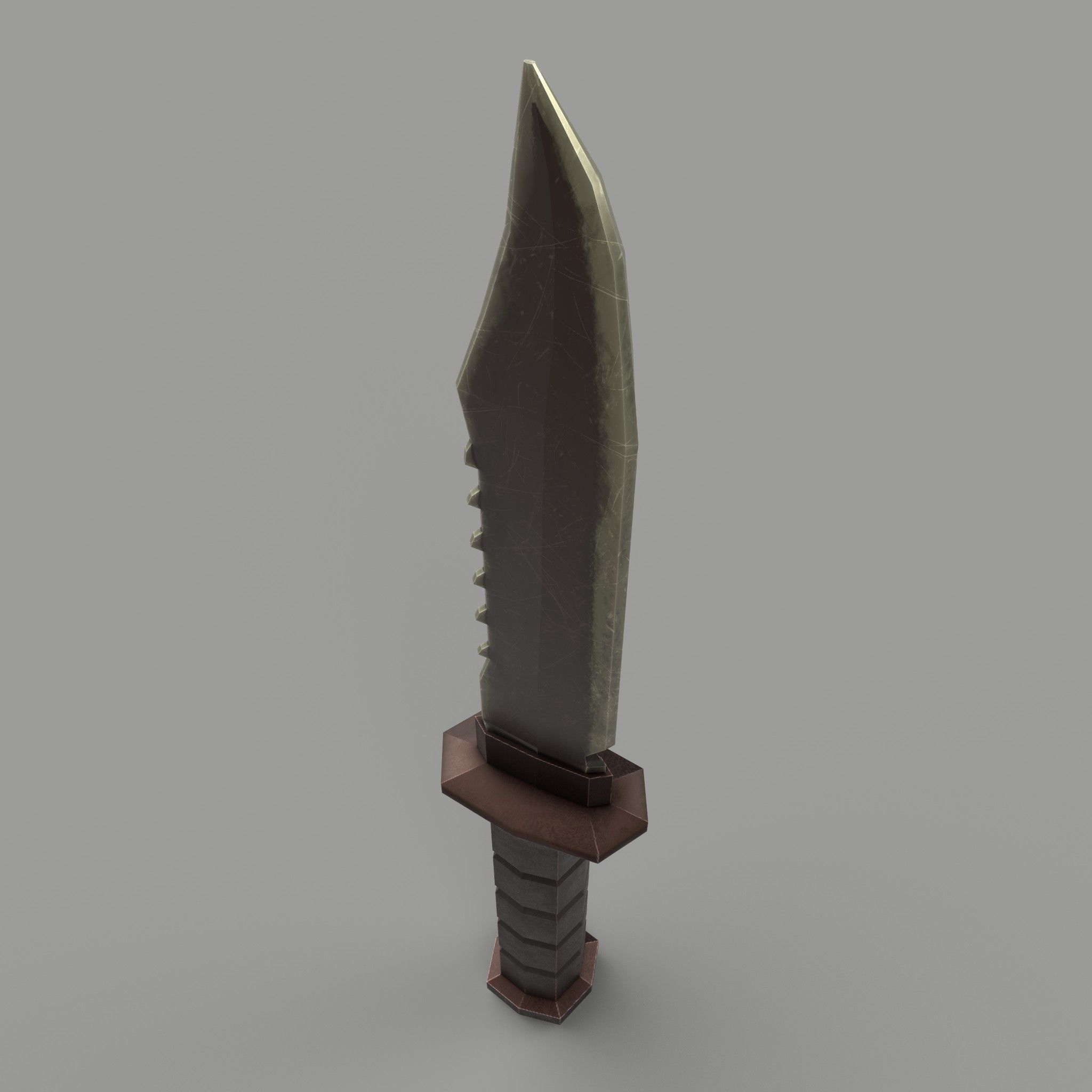 Stylized Melee Weapons Pack Low-poly 3D model_40