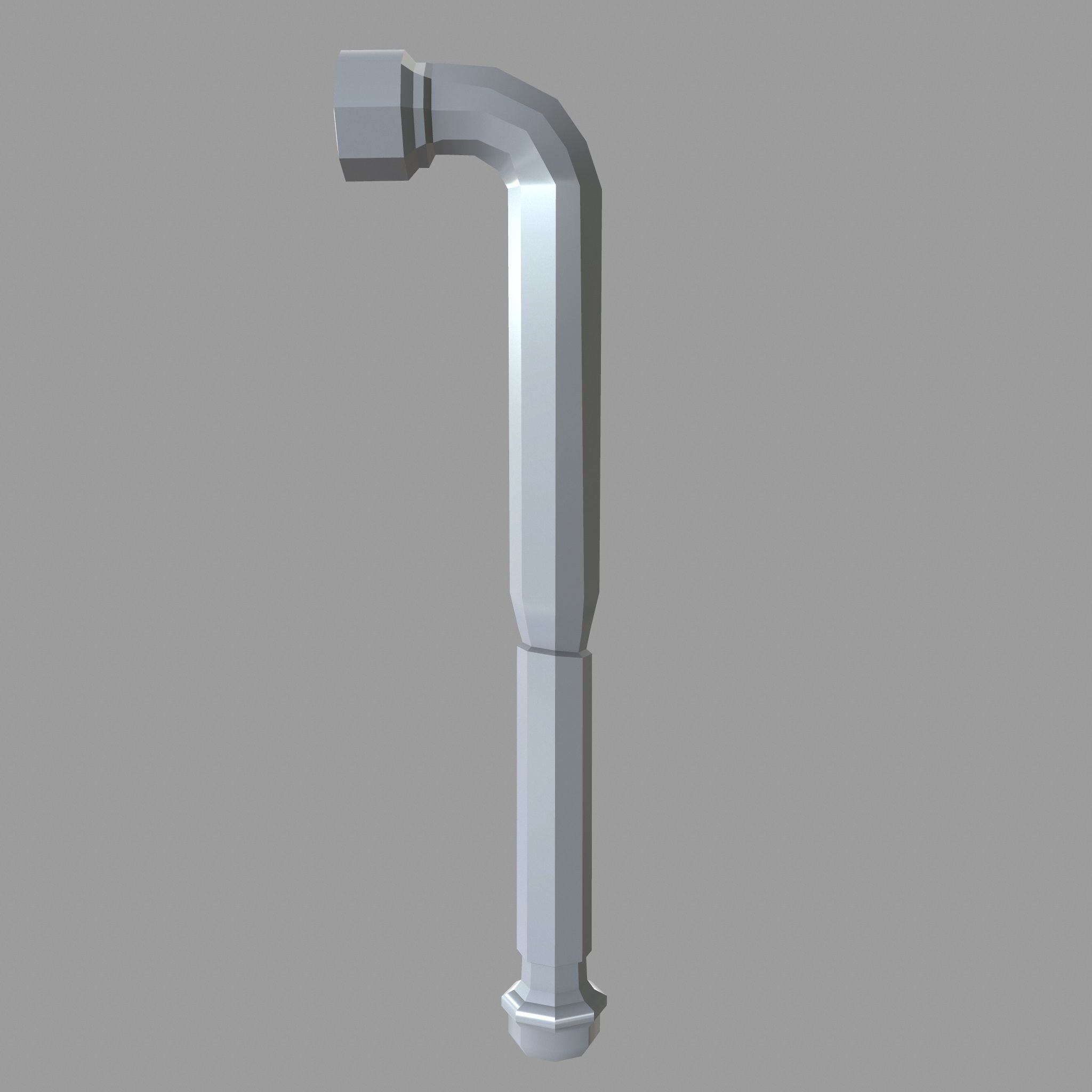 Stylized Melee Weapons Pack Low-poly 3D model_17