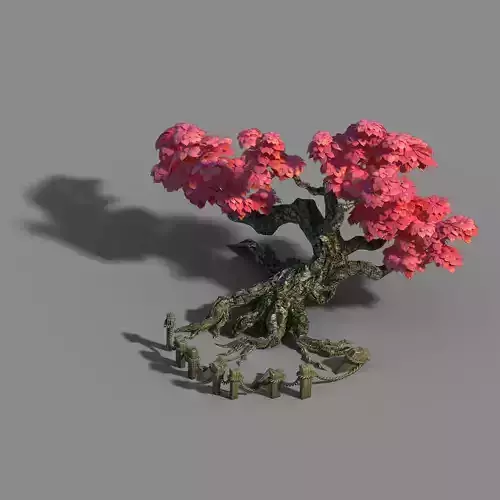 Small bamboo peak - bamboo trees 01