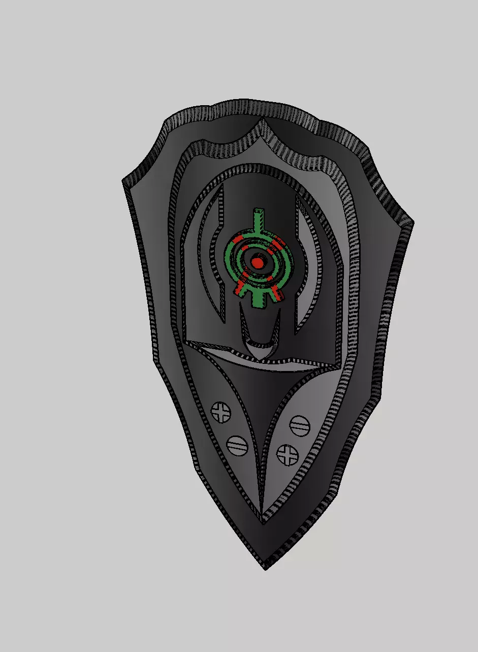 Code Omega Warriors Project Shield Tier 5 3D print model