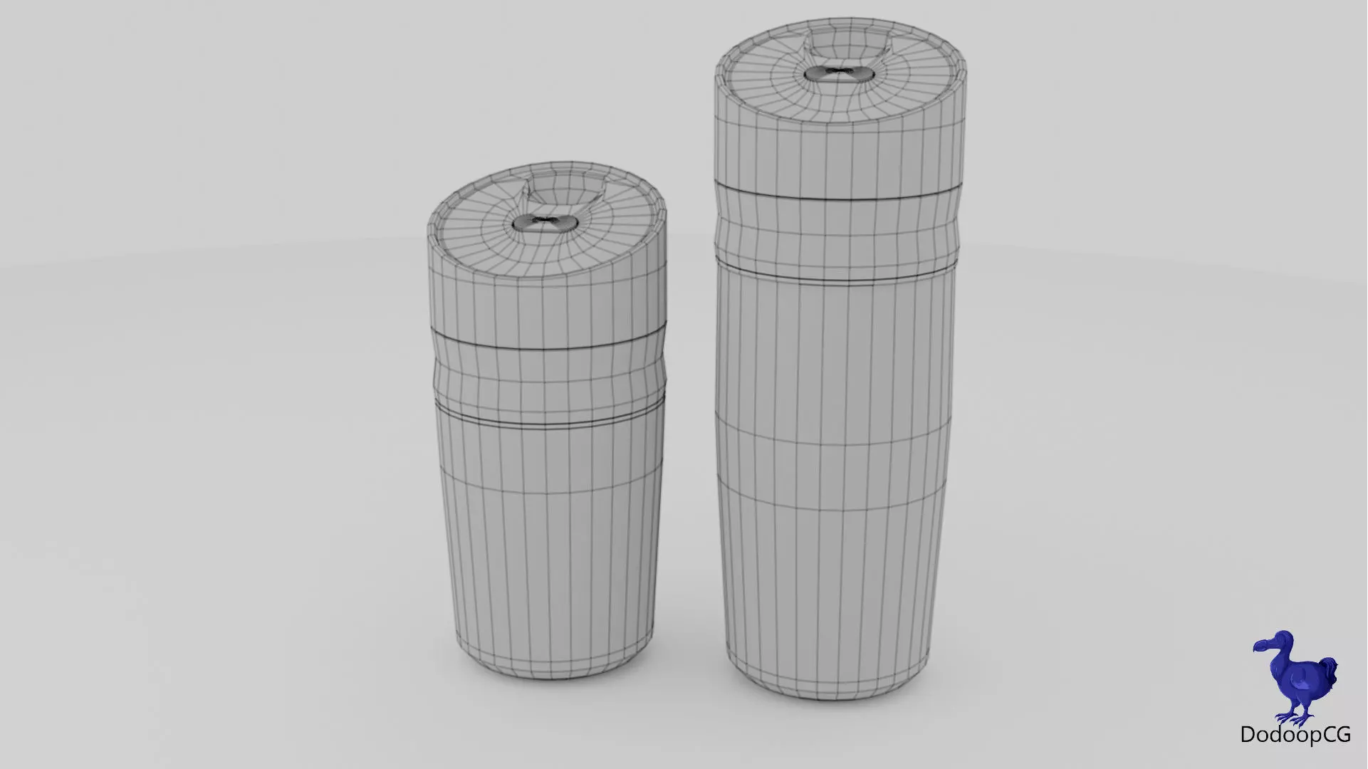 Travel Coffee Mug - Portable Drinkware 3D Model Low-poly 3D model_3