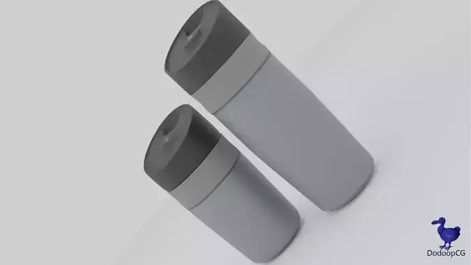 Travel Coffee Mug - Portable Drinkware 3D Model