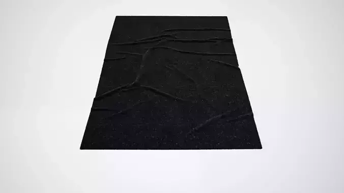 Contemporary Carpet - Rug 18 3D model