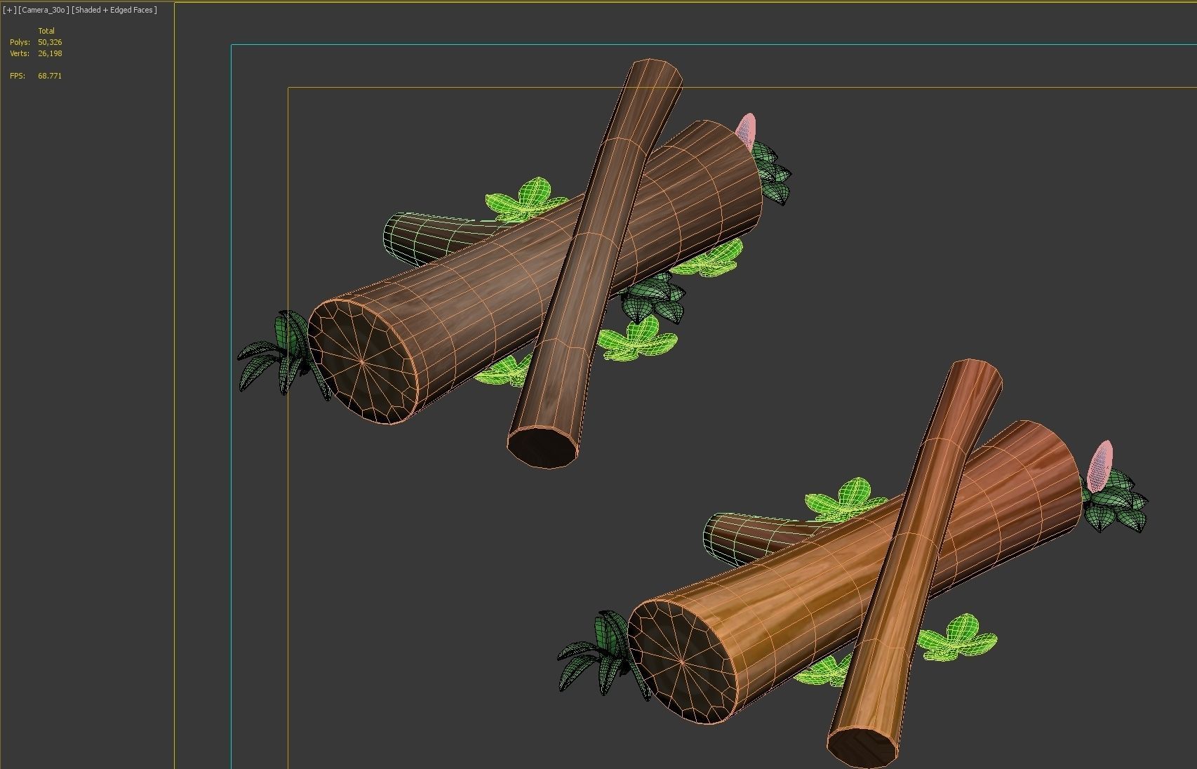 tree stump 3D model_10