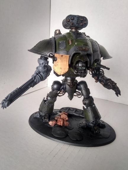 MAGGIE BATTLE CLAW AND CHAINSWORD FOR QUESTING KNIGHTS 3D print model_11