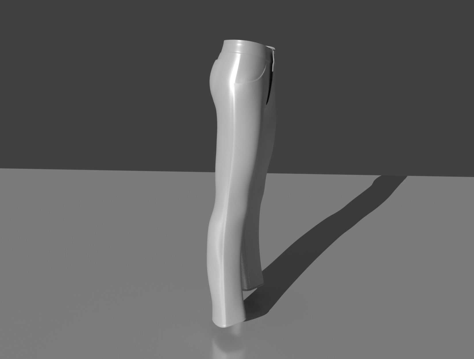 TROUSERS BASEMESH 3D model_8