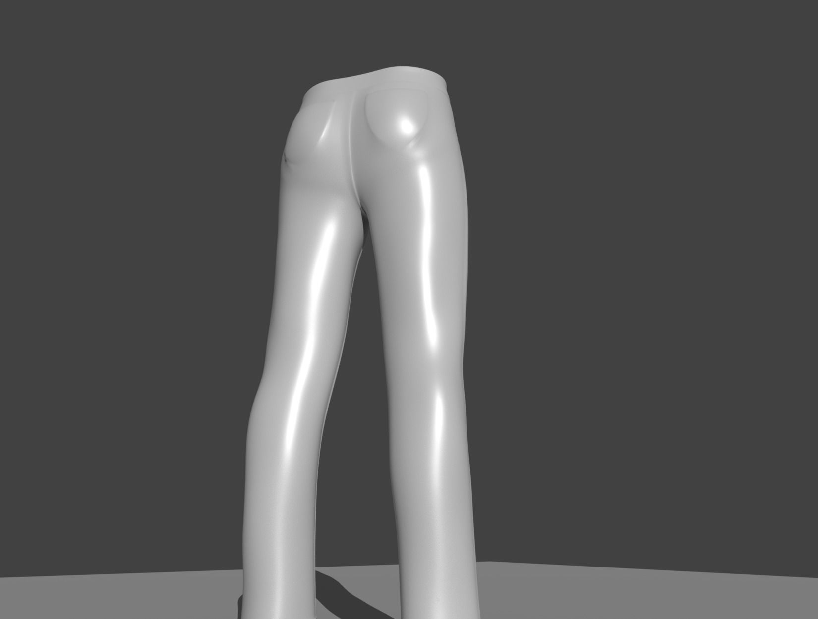 TROUSERS BASEMESH 3D model_13
